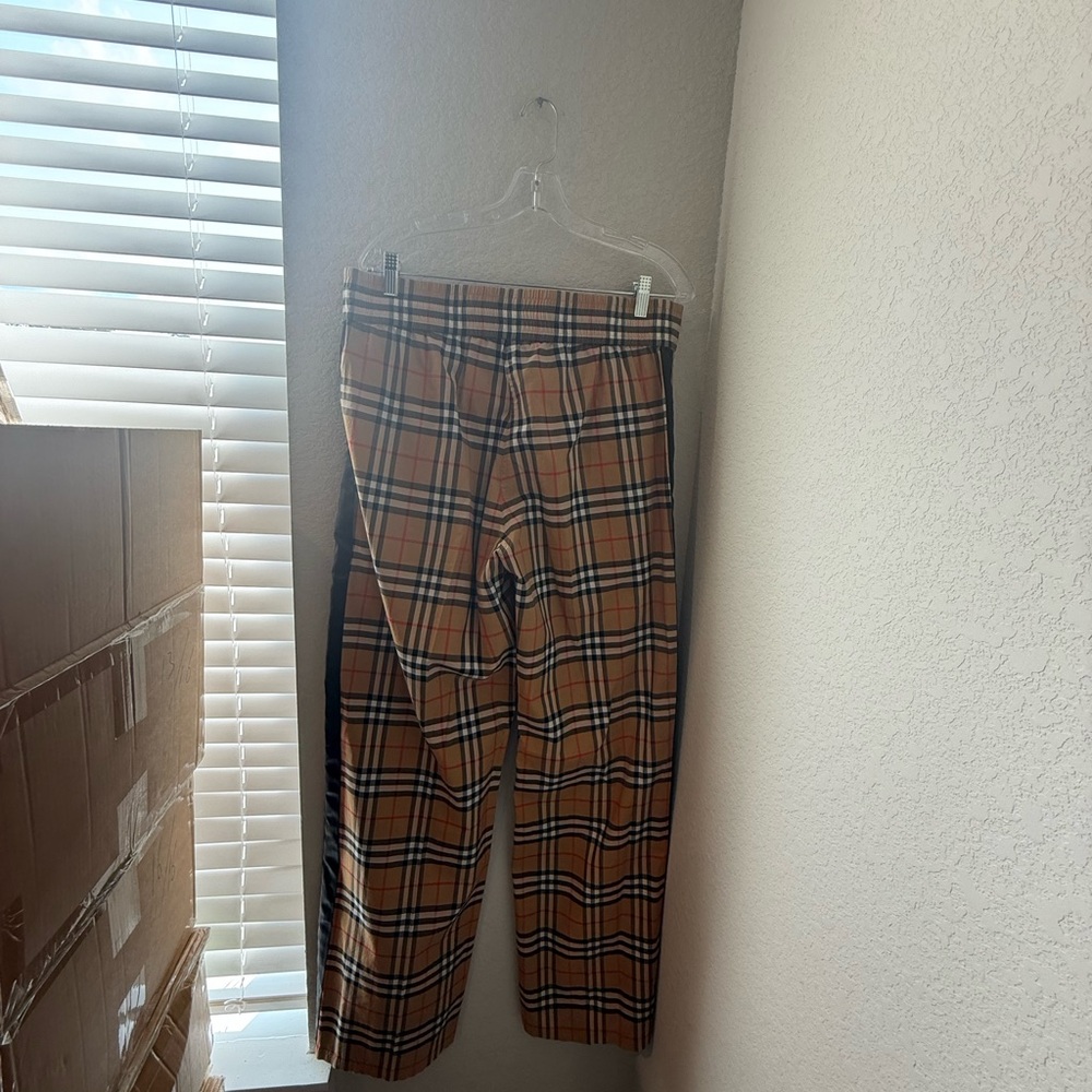 Burberry Tan Plaid Womens Chinos (Gently used)